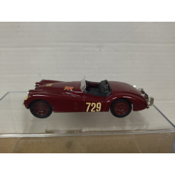 JAGUAR XK120 1948 n729 MILLE MIGLIA 1:43 BRUMM R100 NO BOX