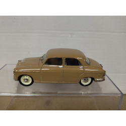 FIAT 1400 B 1956/58 BEIGE 1:43 BRUMM NO BOX