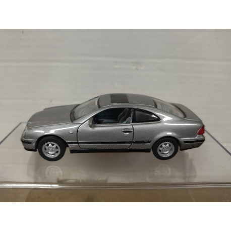MERCEDES-BENZ W208 CLK230 COUPE SILVER 1:43 SCHUCO JUNIOR LINE NO BOX