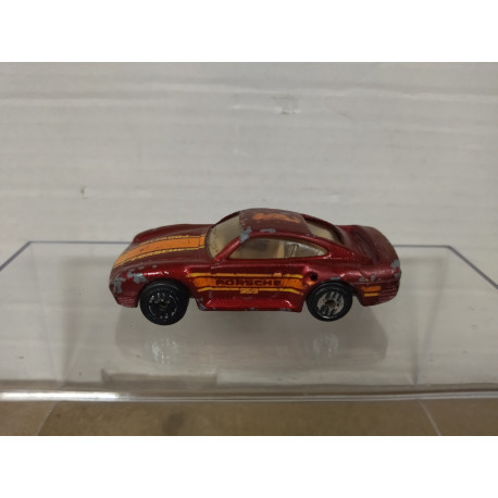 PORSCHE 959 RED 1:64 HOT WHEELS MALAYSIA NO BOX