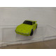 PORSCHE 911 (930) GREEN 1:64 HOT WHEELS NO BOX