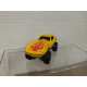 CHEVROLET CORVETTE STINGRAY 4X4 MONSTER YELLOW 1:64 HOT WHEELS NO BOX