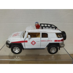 TOYOTA FJ CRUISER (NO LICENCE) AMBULANCE apx 1:34/39 TIAN DU NO BOX