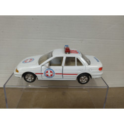 CAR RESCUE AMBULANCE apx 1:34/39 DIECAST NO BOX
