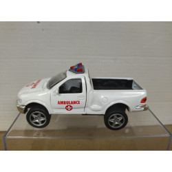 PICKUP AMBULANCE apx 1:34/39 DIECAST NO BOX