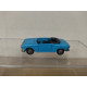 PEUGEOT 204 CABRIOLET BLUE DEFECT/CRISTAL 1:66/apx 1:64 MAJORETTE 230 NO BOX