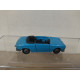 PEUGEOT 204 CABRIOLET BLUE DEFECT/CRISTAL 1:66/apx 1:64 MAJORETTE 230 NO BOX