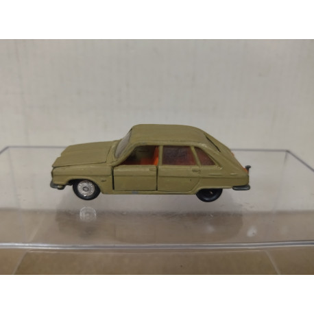 RENAULT 16 MARRON 1:65/apx 1:64 MAJORETTE 221 RAIL ROUTE NO BOX