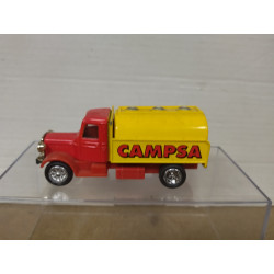 CAMION TANKER CISTERNA 1:72/1:64 ? 8cm LONG GOLDEN WHEELS DEFECTUOSO