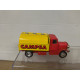 CAMION TANKER CISTERNA 1:72/1:64 ? 8cm LONG GOLDEN WHEELS DEFECTUOSO