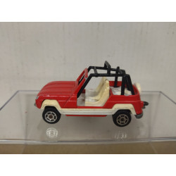 RENAULT 4 JP4 RED/WHITE (2) 1:47/apx 1:64 MAJORETTE 252 NO BOX
