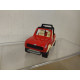 RENAULT 4 JP4 RED/WHITE (2) 1:47/apx 1:64 MAJORETTE 252 NO BOX