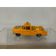DODGE PICKUP TRUCK ORANGE 1:80/apx 1:64 MAJORETTE 212 NO BOX