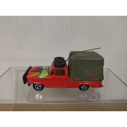 DODGE PICKUP TRUCK SAFARI RED 1:80/apx 1:64 MAJORETTE 212 NO BOX