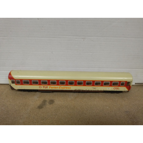 VAGON TUI FERIEN EXPRESS DESGUACE 1:87 H0 ROCO NO BOX