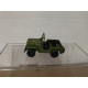 JEEP SLEET-N-SNOW GREEN SUPERFAST 1:59/apx 1:64 MATCHBOX NO BOX