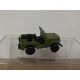 JEEP SLEET-N-SNOW GREEN SUPERFAST 1:59/apx 1:64 MATCHBOX NO BOX