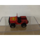 JEEP 4X4 BIGFOOT RED MB05 1:59/apx 1:64 MATCHBOX NO BOX