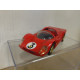 FERRARI 330 P4 1967 RED SHELL 1:38/11cm L MAISTO NO BOX PULLBACK