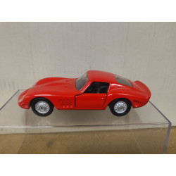 FERRARI 250 GTO RED SHELL 1:38/11cm L MAISTO NO BOX PULLBACK