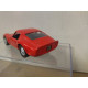FERRARI 250 GTO RED SHELL 1:38/11cm L MAISTO NO BOX PULLBACK