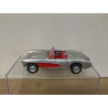 CHEVROLET CORVETTE C1 1957 CONVERTIBLE SILVER/RED 1:38 MAISTO NO BOX
