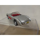 CHEVROLET CORVETTE C1 1957 CONVERTIBLE SILVER/RED 1:38 MAISTO NO BOX