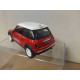 MINI COOPER RED/WHITE 11cm Long 1:34/39 DIECAST NO BOX