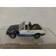 FORD ESCORT XR3i CABRIOLET REPINTADO MB17/37 1:56/ apx 1:64 MATCHBOX NO BOX