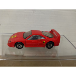 FERRARI F40 RED MB207 1:59/apx 1:64 MATCHBOX NO BOX