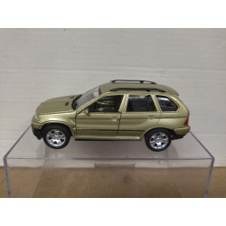 BMW E53 X5 GOLD 1:34/1:39 11/12 cm WELLY NO BOX