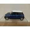 MINI COOPER BLUE/WHITE 1:34/1:39 11/12 cm WELLY NO BOX