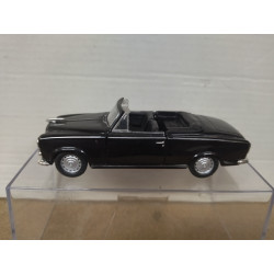 PEUGEOT 403 CABRIOLET BLACK 1:34/1:39 11/12 cm WELLY NO BOX