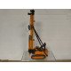 HITACHI PB 182 PILE DRIVE apx 1:80 HONG KONG DIECAST NO BOX/SUCIO/DIRTY