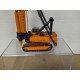 HITACHI PB 182 PILE DRIVE apx 1:80 HONG KONG DIECAST NO BOX/SUCIO/DIRTY