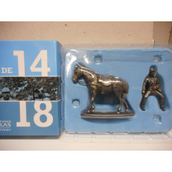 FIGURES BRIGADIER + CHEVAL 1914-18 WW I 1:32 ATLAS 105 MHSP
