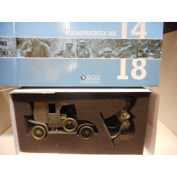 FIGURES TAXI DE LA MARNE + CHEVAL 1914-18 WW I 1:32 ATLAS 106 MHSP