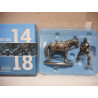 FIGURES GENDARME + CHEVAL 1914-18 WW I 1:32 ATLAS 109 MHSP