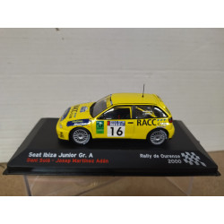 SEAT IBIZA 2000 JUNIOR Gr.A RALLY OURONSE SOLA 1:43 ALTAYA IXO DEFECT/NO RETRO
