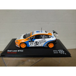SEAT LEON 2009 WTCC TIM CORONEL 1:43 ALTAYA IXO