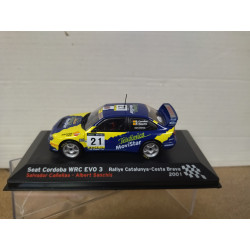 SEAT CORDOBA 2001 WRC EVO3 RALLY CATALUÑA CAÑELLAS 1:43 ALTAYA IXO