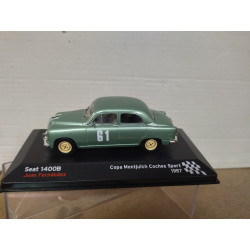 SEAT 1400 B 1957 COPA MONTJUÏC FERNANDEZ 1:43 ALTAYA IXO