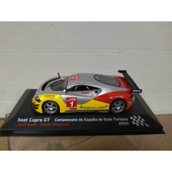 SEAT CUPRA GT 2004 CAMPEONATO GRAN TURISMO GENE-VIVANCOS 1:43 ALTAYA IXO