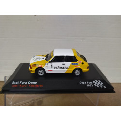 SEAT FURA CRONO 1983 RALLY COPA FURA KURU VILLACIEROS 1:43 ALTAYA IXO