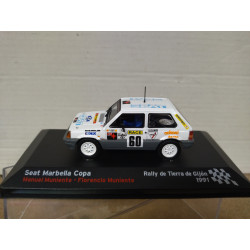 SEAT MARBELLA 1991 RALLY GIJON MUNIENTE 1:43 ALTAYA IXO