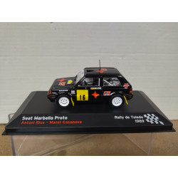 SEAT MARBELLA 1988 PROTO RALLY TOLEDO RIUS 1:43 ALTAYA IXO