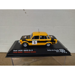 SEAT 1430 1800 GR.5 1973 RALLY ESPAÑA BABLER 1:43 ALTAYA IXO