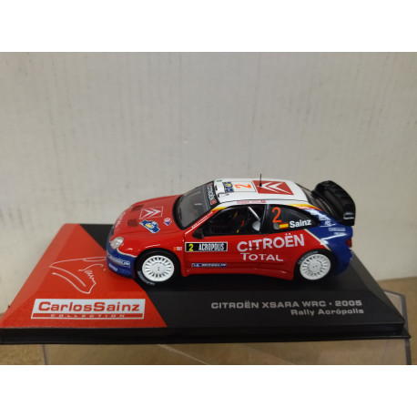 CITROEN XSARA WRC 2005 RALLY ACROPOLIS CARLOS SAINZ 1:43 ALTAYA IXO
