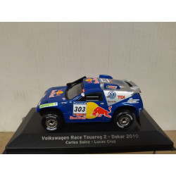 VOLKSWAGEN RACE TOUAREG 2 2010 RALLY DAKAR CARLOS SAINZ 1:43 ALTAYA IXO