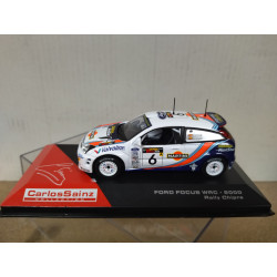 FORD FOCUS WRC 2000 RALLY CHIPRE CARLOS SAINZ 1:43 ALTAYA IXO